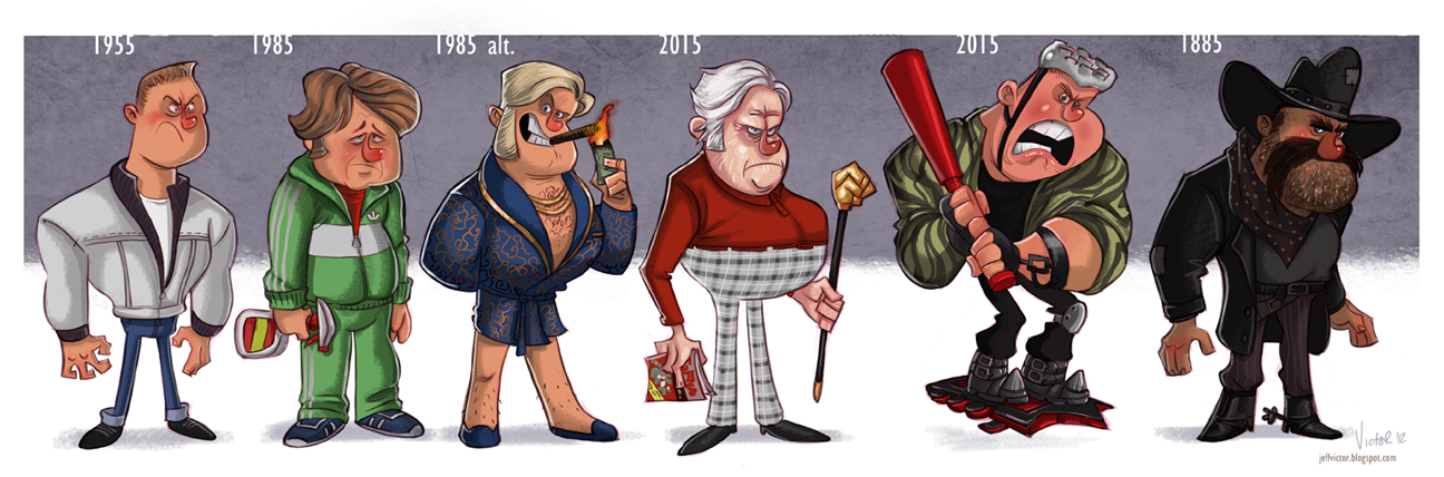 [ Biff Tannen evolution ]