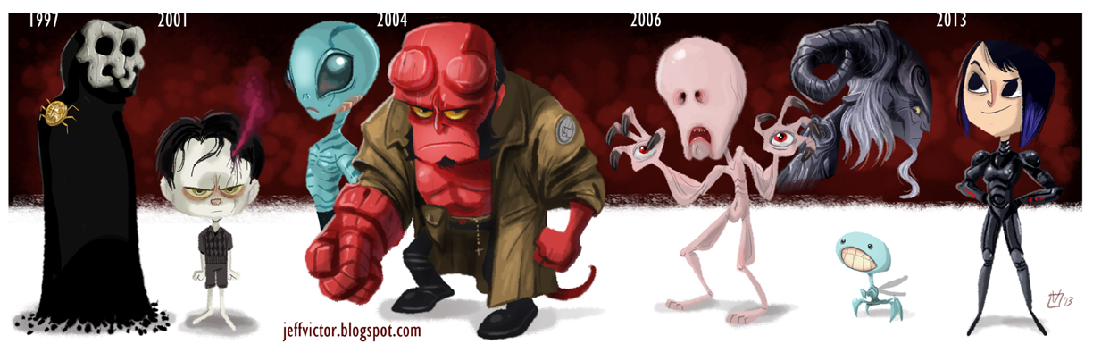 [ Guillermo del Toro evolution ]