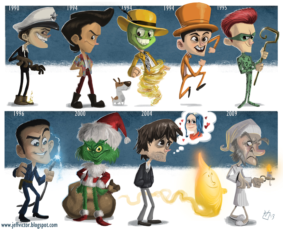 [ Jim Carrey evolution ]
