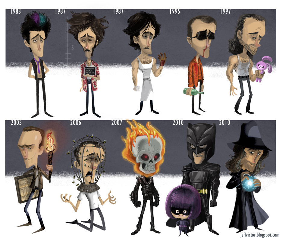 [ Nicolas Cage evolution ]